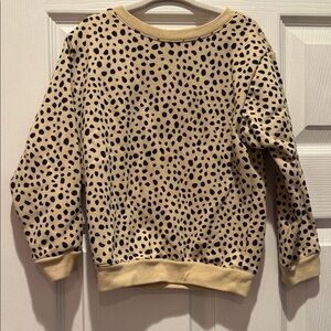 Garanimals Tan and Black Polka Dot Kids Sweater